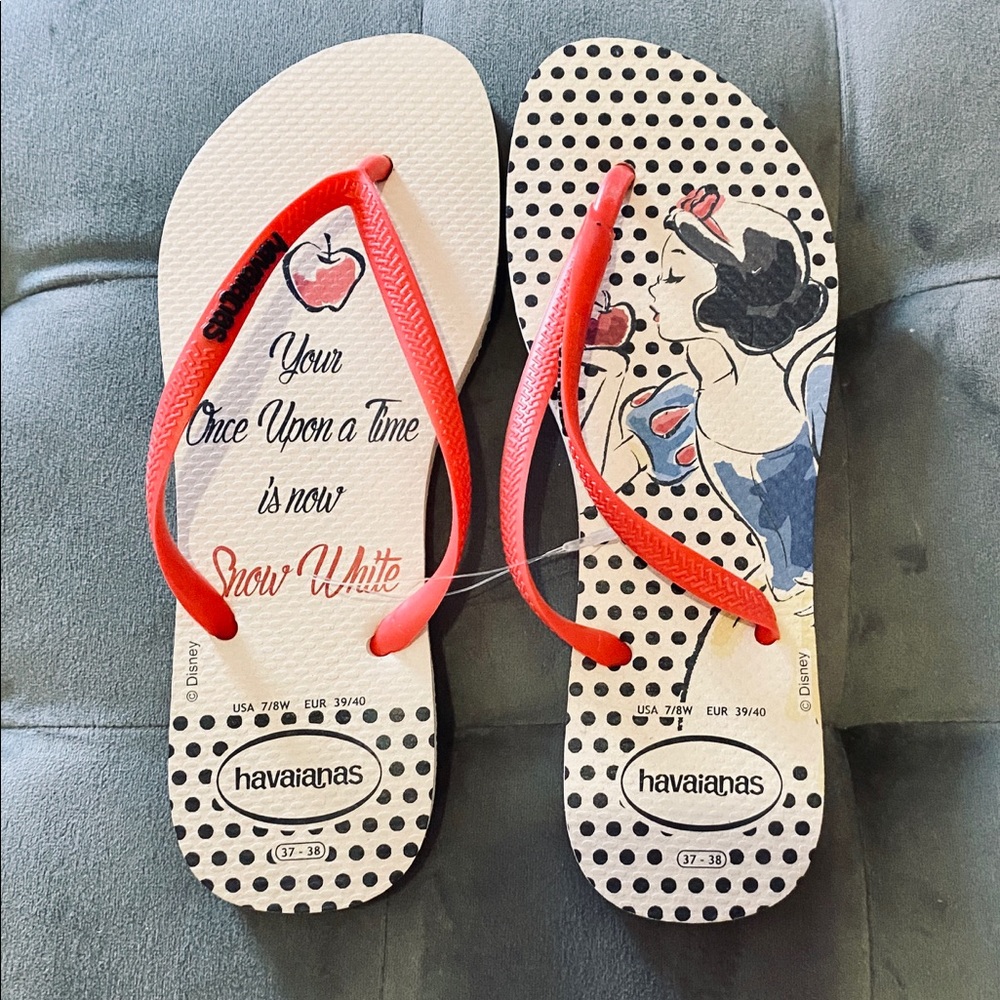 Havaianas Snow White Limited edition 7/8
